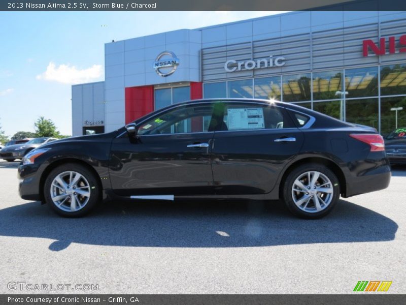 Storm Blue / Charcoal 2013 Nissan Altima 2.5 SV
