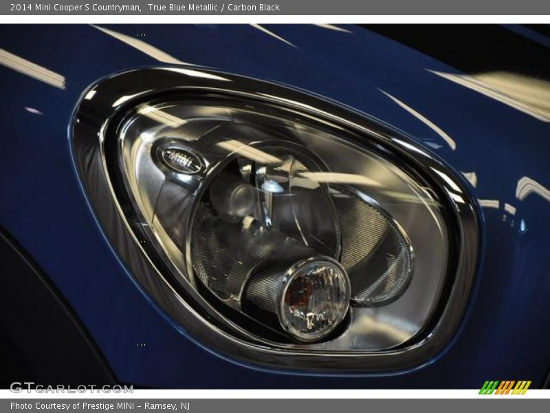 True Blue Metallic / Carbon Black 2014 Mini Cooper S Countryman