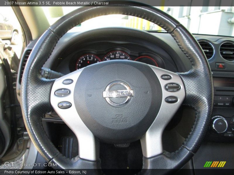Pebble Beach Metallic / Charcoal 2007 Nissan Altima 3.5 SE