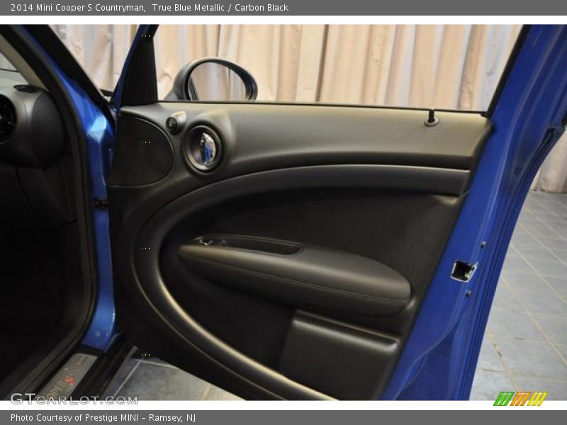 True Blue Metallic / Carbon Black 2014 Mini Cooper S Countryman
