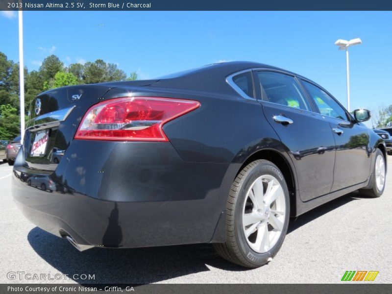 Storm Blue / Charcoal 2013 Nissan Altima 2.5 SV