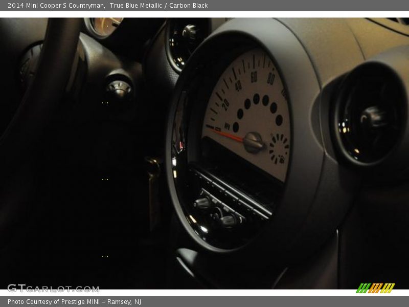 True Blue Metallic / Carbon Black 2014 Mini Cooper S Countryman