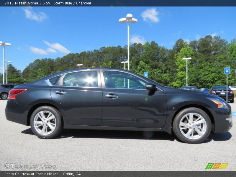 Storm Blue / Charcoal 2013 Nissan Altima 2.5 SV