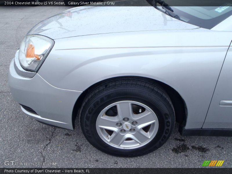 Galaxy Silver Metallic / Gray 2004 Chevrolet Malibu LS V6 Sedan