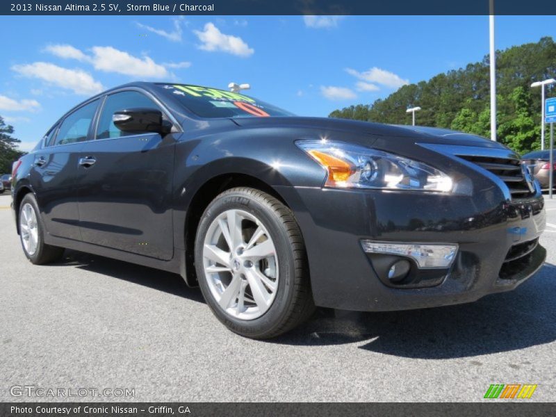 Storm Blue / Charcoal 2013 Nissan Altima 2.5 SV