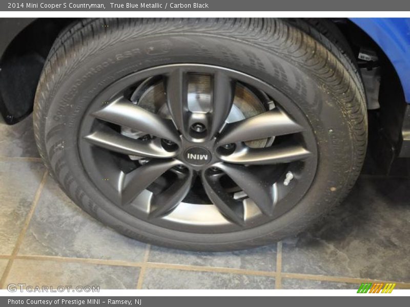 True Blue Metallic / Carbon Black 2014 Mini Cooper S Countryman