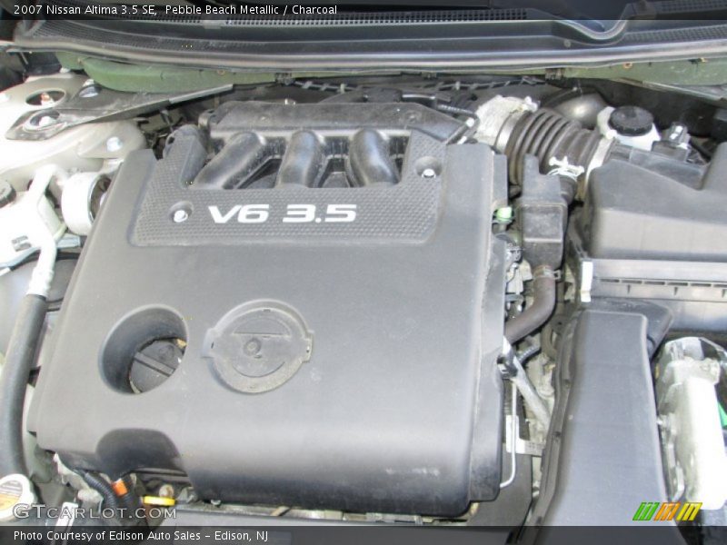 Pebble Beach Metallic / Charcoal 2007 Nissan Altima 3.5 SE
