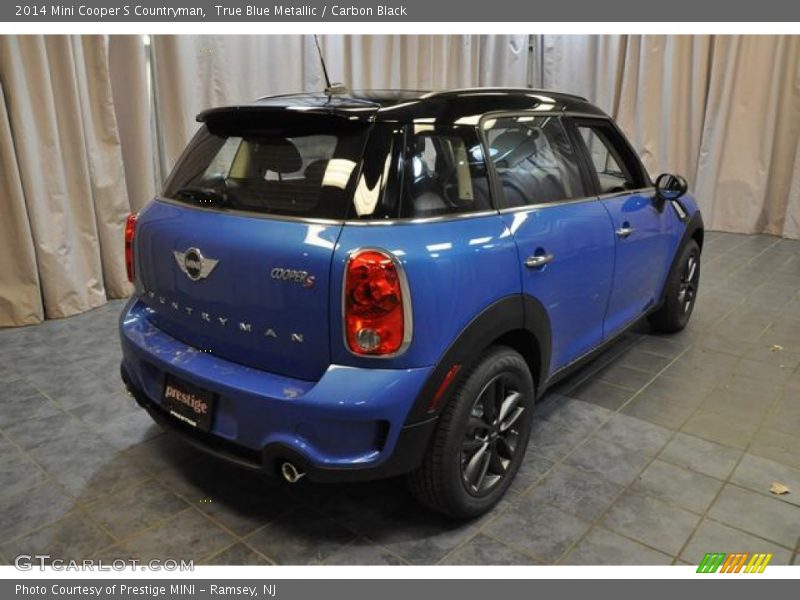 True Blue Metallic / Carbon Black 2014 Mini Cooper S Countryman