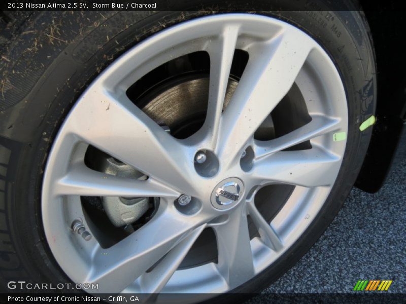 Storm Blue / Charcoal 2013 Nissan Altima 2.5 SV
