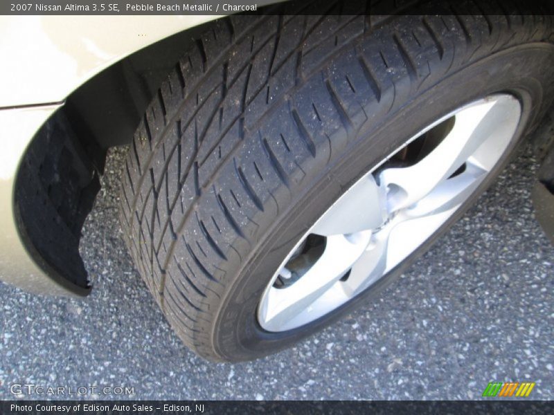 Pebble Beach Metallic / Charcoal 2007 Nissan Altima 3.5 SE
