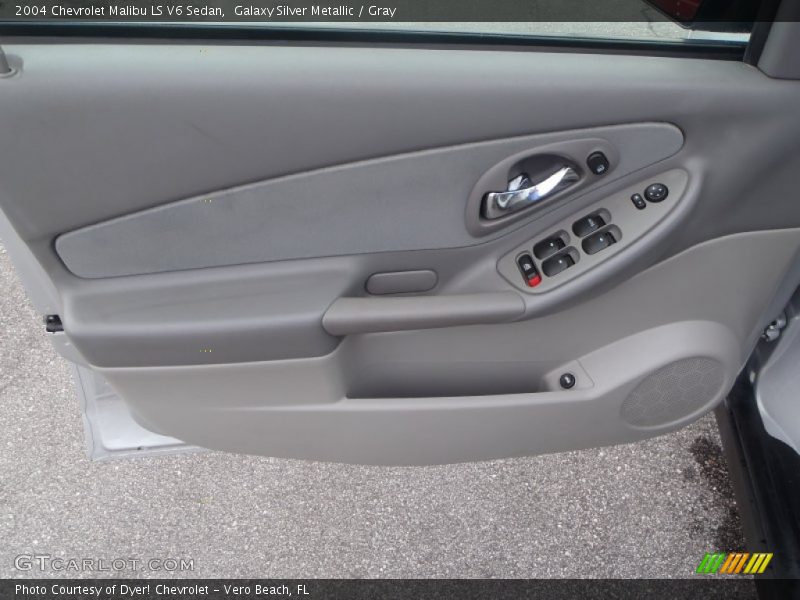 Galaxy Silver Metallic / Gray 2004 Chevrolet Malibu LS V6 Sedan