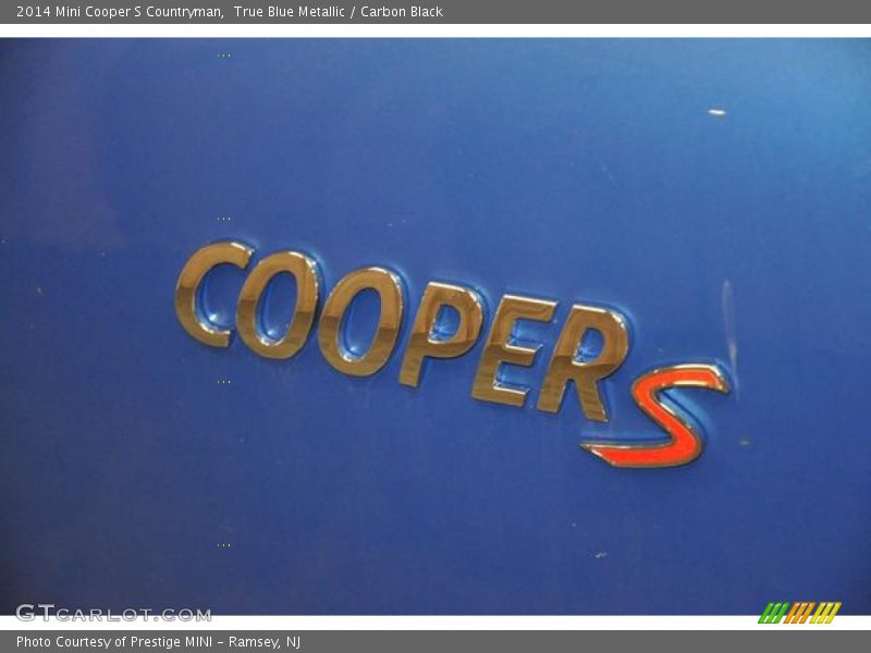 True Blue Metallic / Carbon Black 2014 Mini Cooper S Countryman