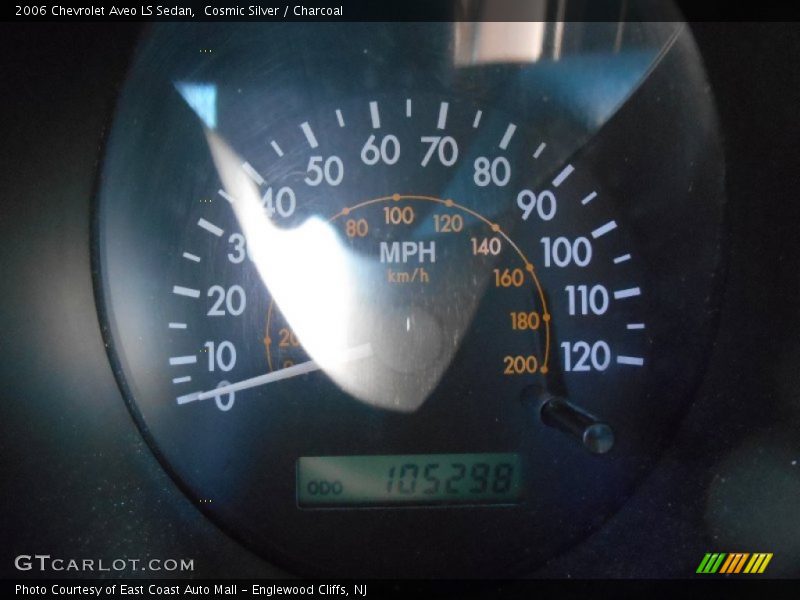 Cosmic Silver / Charcoal 2006 Chevrolet Aveo LS Sedan