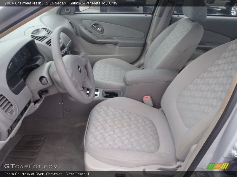 Galaxy Silver Metallic / Gray 2004 Chevrolet Malibu LS V6 Sedan