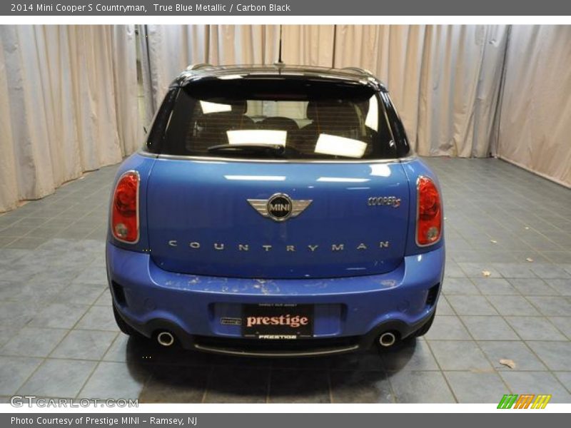 True Blue Metallic / Carbon Black 2014 Mini Cooper S Countryman