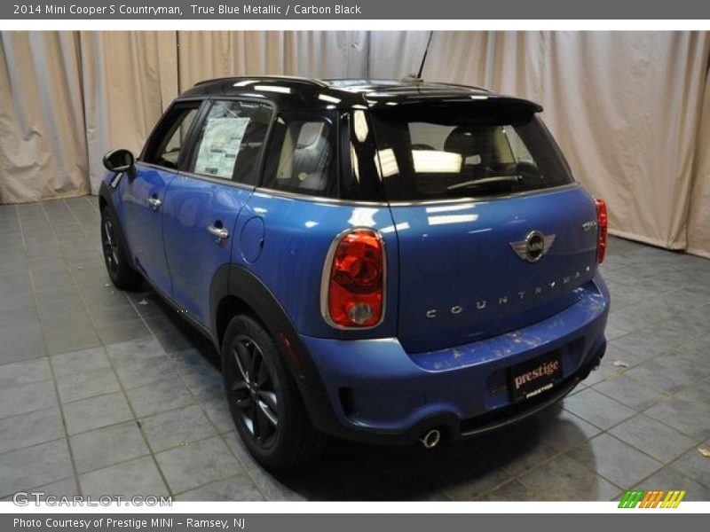 True Blue Metallic / Carbon Black 2014 Mini Cooper S Countryman