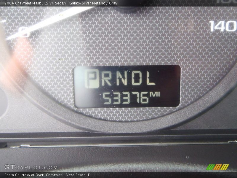 Galaxy Silver Metallic / Gray 2004 Chevrolet Malibu LS V6 Sedan
