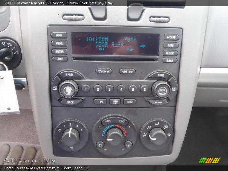 Galaxy Silver Metallic / Gray 2004 Chevrolet Malibu LS V6 Sedan