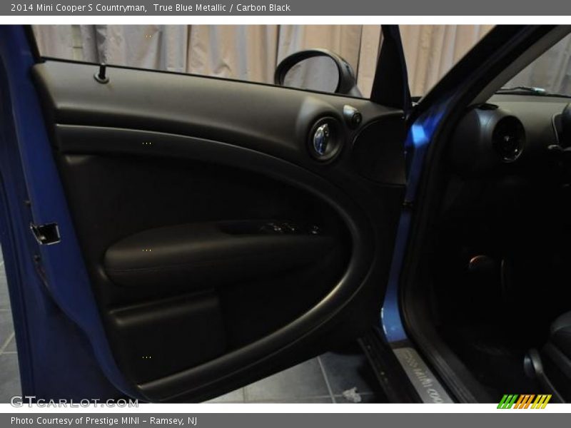 True Blue Metallic / Carbon Black 2014 Mini Cooper S Countryman