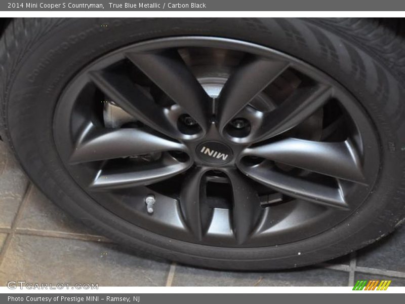 True Blue Metallic / Carbon Black 2014 Mini Cooper S Countryman