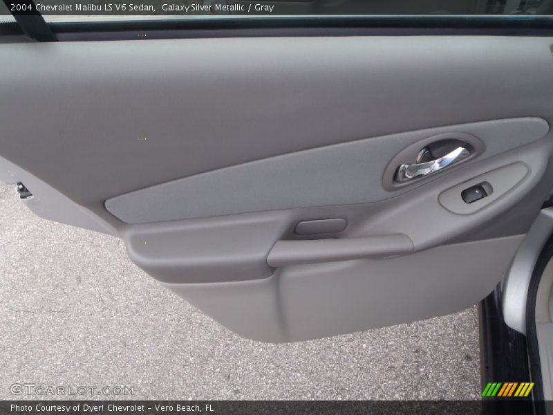 Galaxy Silver Metallic / Gray 2004 Chevrolet Malibu LS V6 Sedan