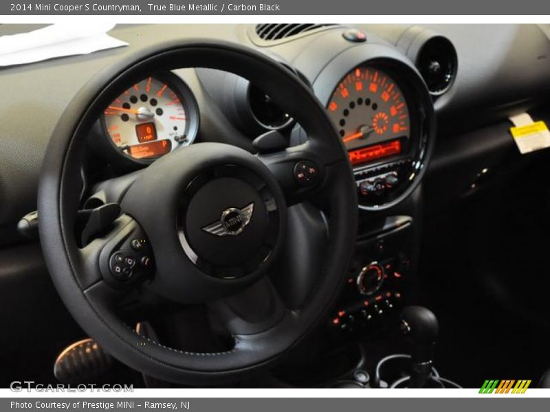 True Blue Metallic / Carbon Black 2014 Mini Cooper S Countryman