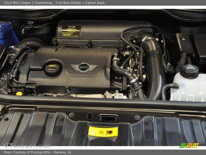 True Blue Metallic / Carbon Black 2014 Mini Cooper S Countryman