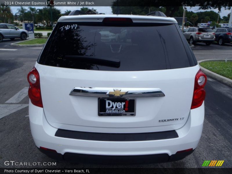 Summit White / Jet Black 2014 Chevrolet Equinox LT