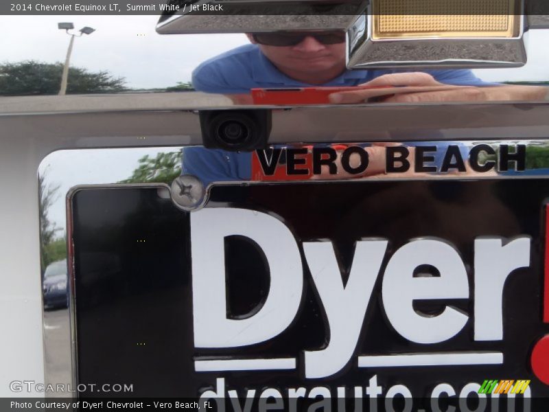 Summit White / Jet Black 2014 Chevrolet Equinox LT