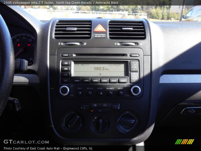 North Sea Green Metallic / Anthracite Black 2006 Volkswagen Jetta 2.5 Sedan