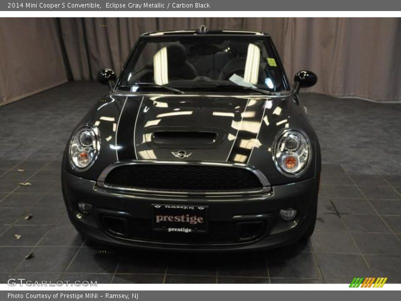 Eclipse Gray Metallic / Carbon Black 2014 Mini Cooper S Convertible
