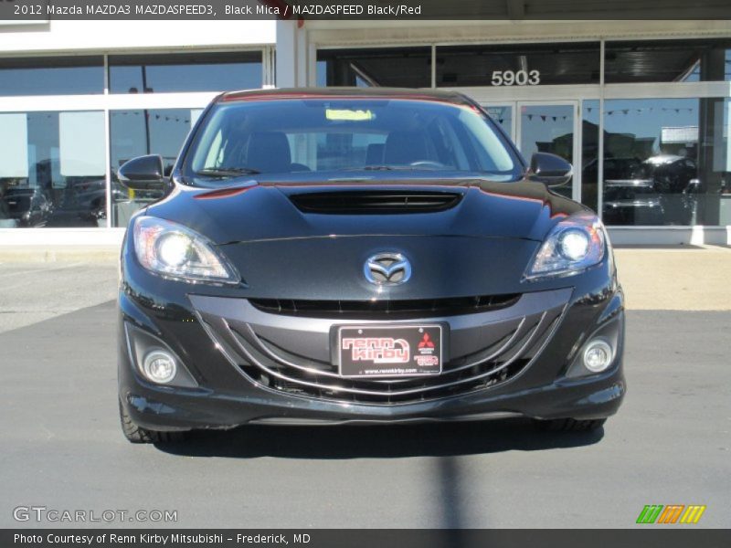 Black Mica / MAZDASPEED Black/Red 2012 Mazda MAZDA3 MAZDASPEED3