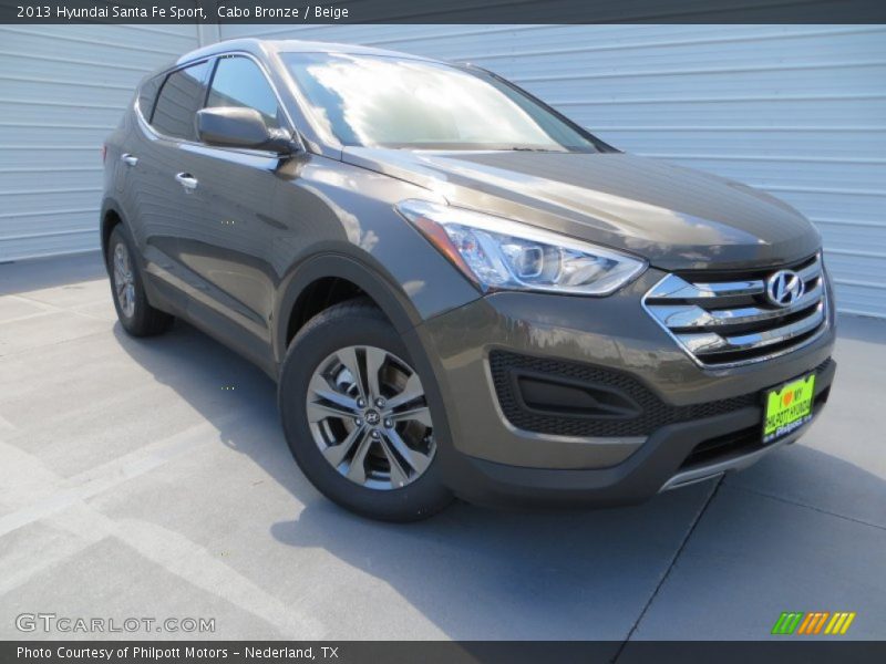 Cabo Bronze / Beige 2013 Hyundai Santa Fe Sport