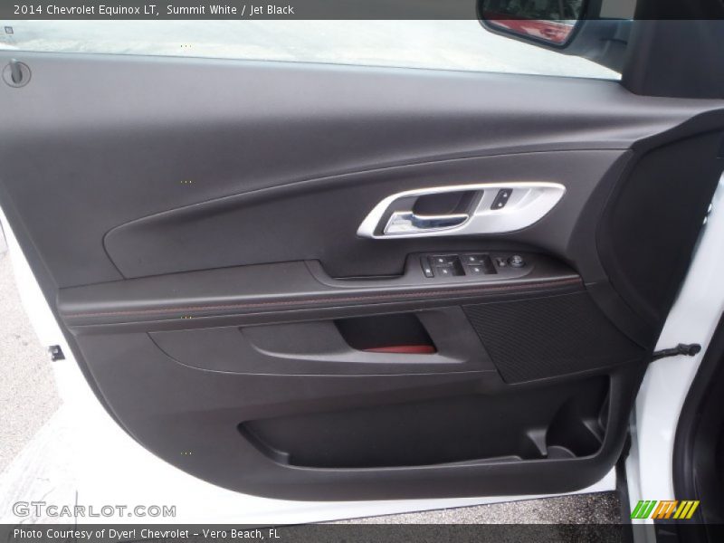 Summit White / Jet Black 2014 Chevrolet Equinox LT