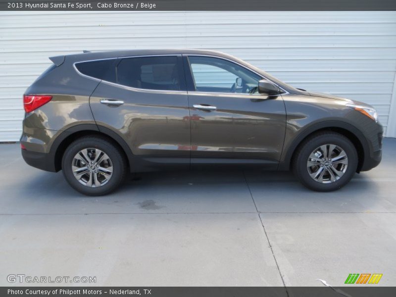 Cabo Bronze / Beige 2013 Hyundai Santa Fe Sport