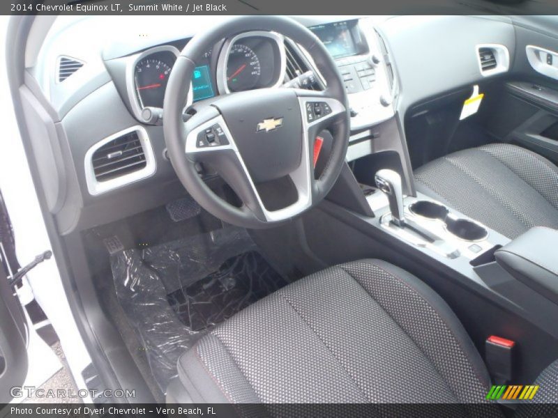 Summit White / Jet Black 2014 Chevrolet Equinox LT