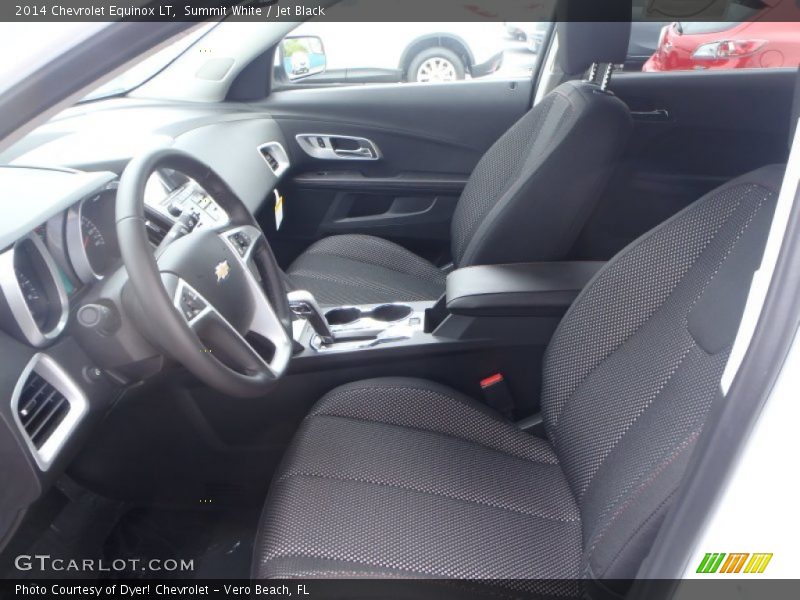 Summit White / Jet Black 2014 Chevrolet Equinox LT