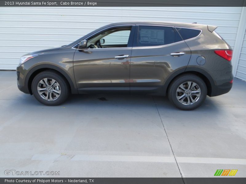 Cabo Bronze / Beige 2013 Hyundai Santa Fe Sport