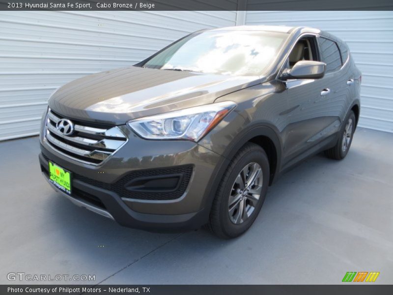 Cabo Bronze / Beige 2013 Hyundai Santa Fe Sport