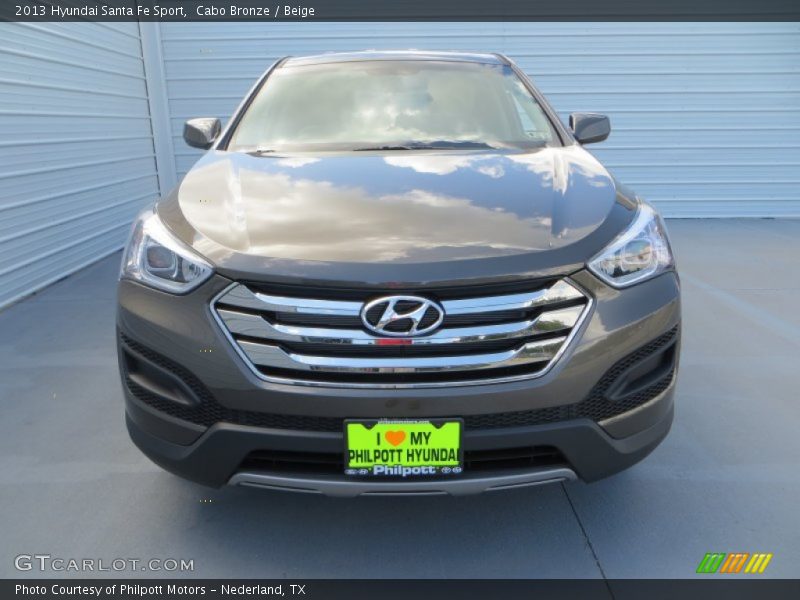 Cabo Bronze / Beige 2013 Hyundai Santa Fe Sport