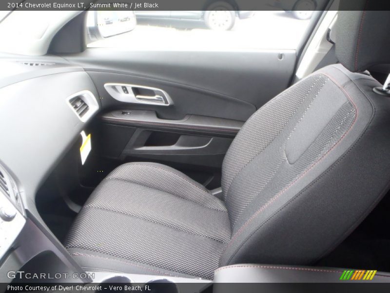 Summit White / Jet Black 2014 Chevrolet Equinox LT