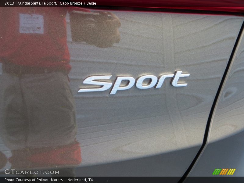 Cabo Bronze / Beige 2013 Hyundai Santa Fe Sport