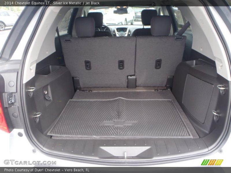 Silver Ice Metallic / Jet Black 2014 Chevrolet Equinox LT