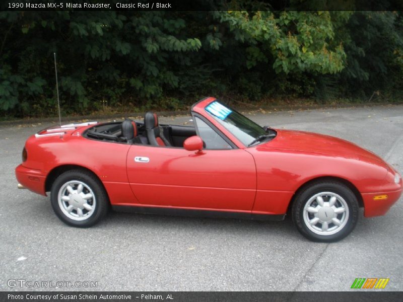  1990 MX-5 Miata Roadster Classic Red