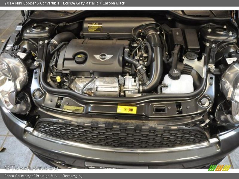 Eclipse Gray Metallic / Carbon Black 2014 Mini Cooper S Convertible
