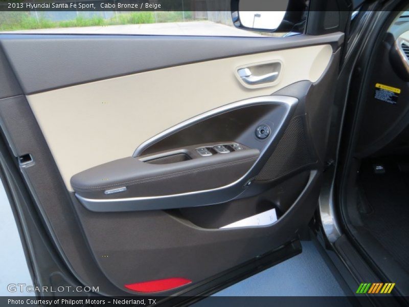 Cabo Bronze / Beige 2013 Hyundai Santa Fe Sport