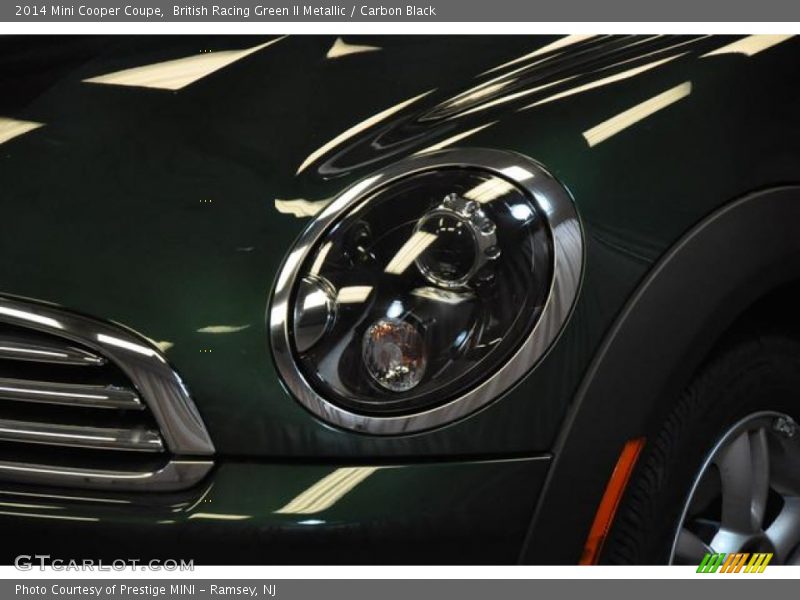 British Racing Green II Metallic / Carbon Black 2014 Mini Cooper Coupe