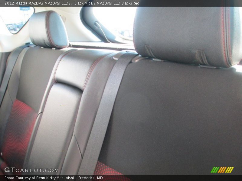 Black Mica / MAZDASPEED Black/Red 2012 Mazda MAZDA3 MAZDASPEED3