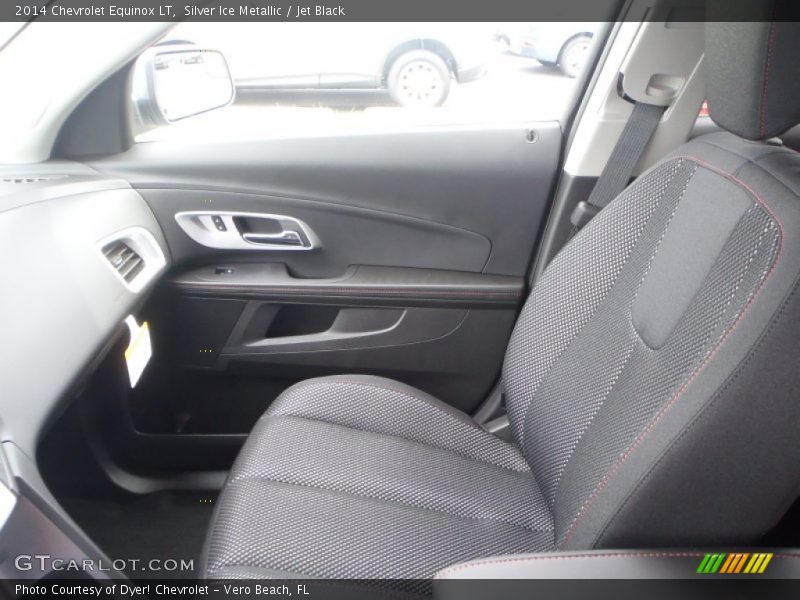 Silver Ice Metallic / Jet Black 2014 Chevrolet Equinox LT