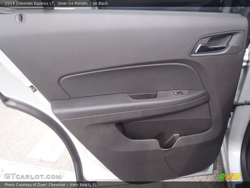Silver Ice Metallic / Jet Black 2014 Chevrolet Equinox LT